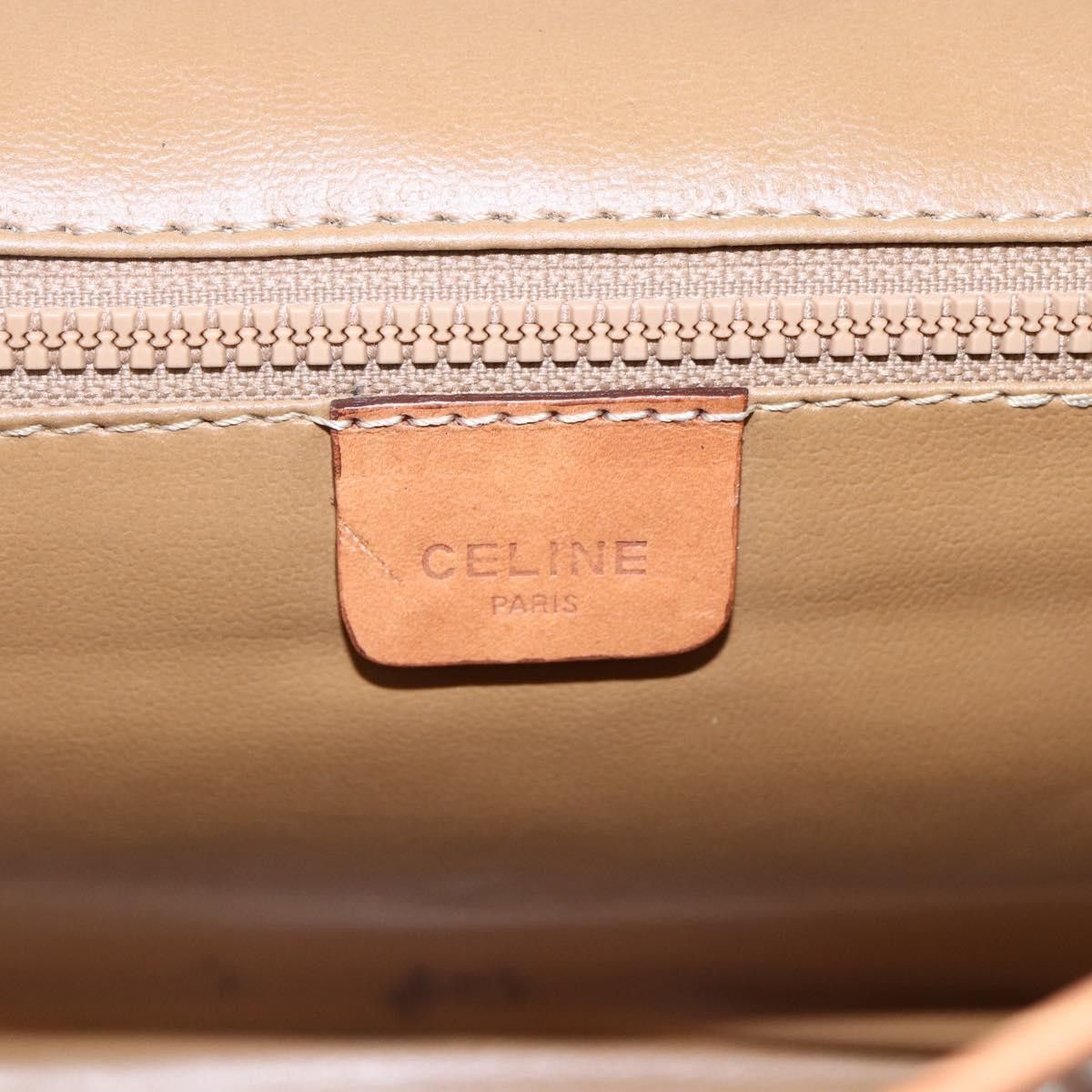 Celine Celine Vintage Macadam Shoulder Bag Canvas and Leather Size ONE SIZE - 6 Thumbnail