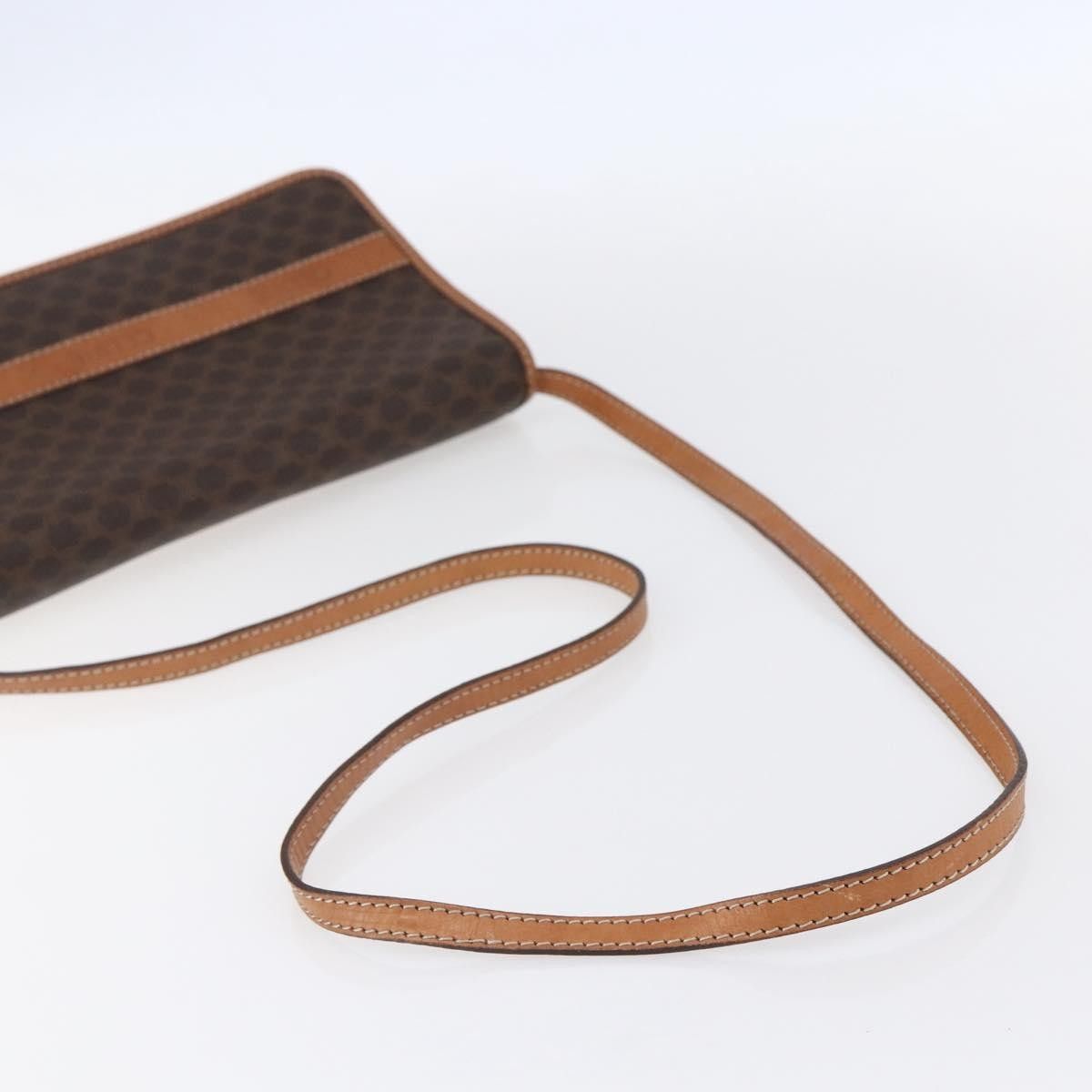 Celine Celine Vintage Macadam Shoulder Bag Canvas and Leather Size ONE SIZE - 8 Thumbnail