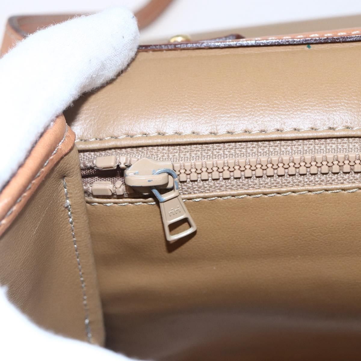 Celine Celine Vintage Macadam Shoulder Bag Canvas and Leather Size ONE SIZE - 13 Thumbnail