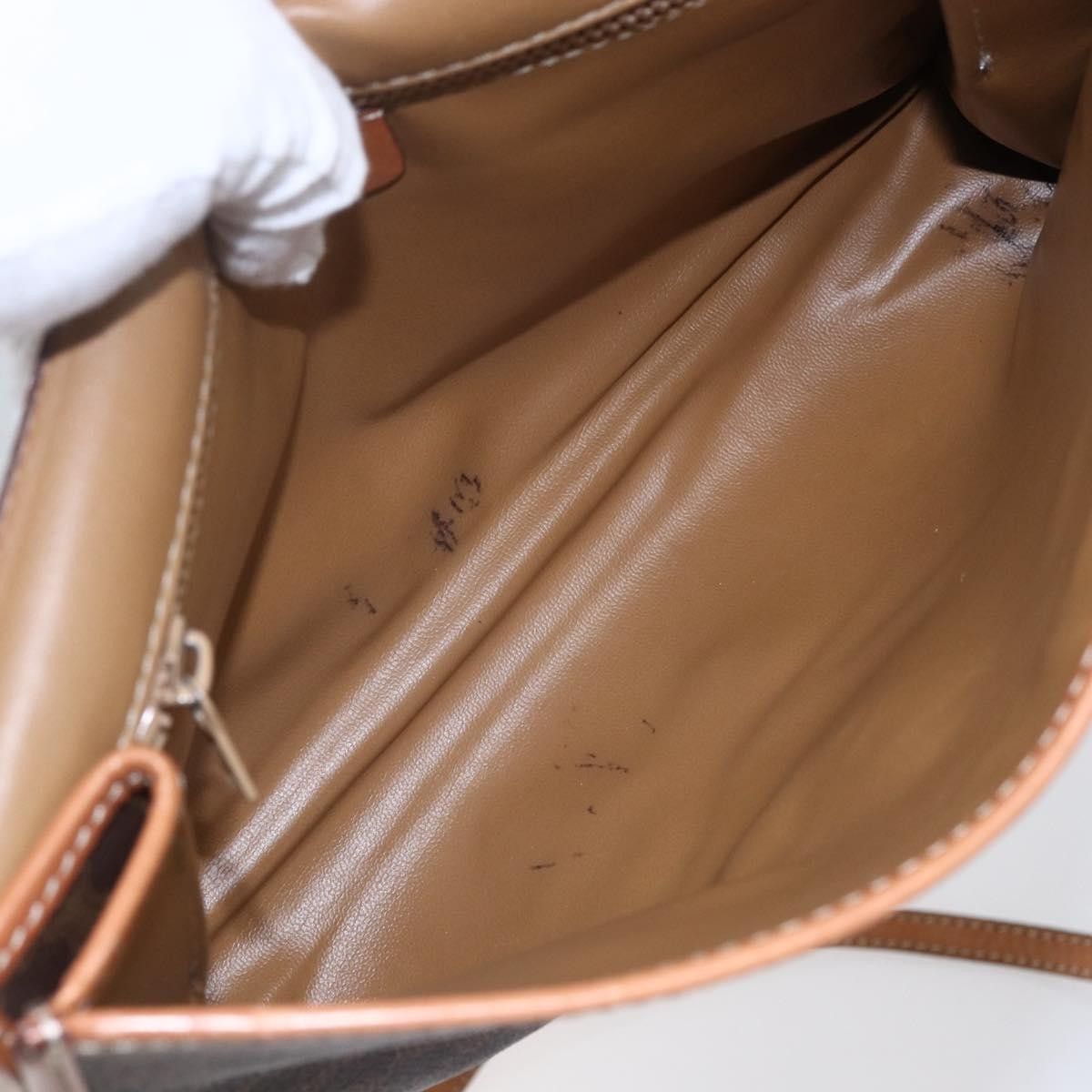 Celine Celine Vintage Macadam Shoulder Bag Canvas and Leather Size ONE SIZE - 5 Thumbnail