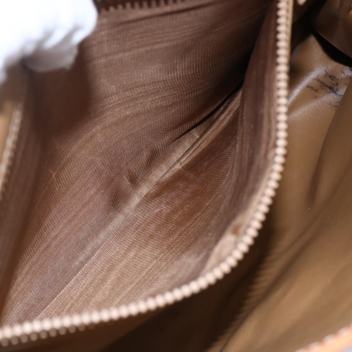 Celine Celine Vintage Macadam Shoulder Bag Canvas and Leather Size ONE SIZE - 21 Thumbnail