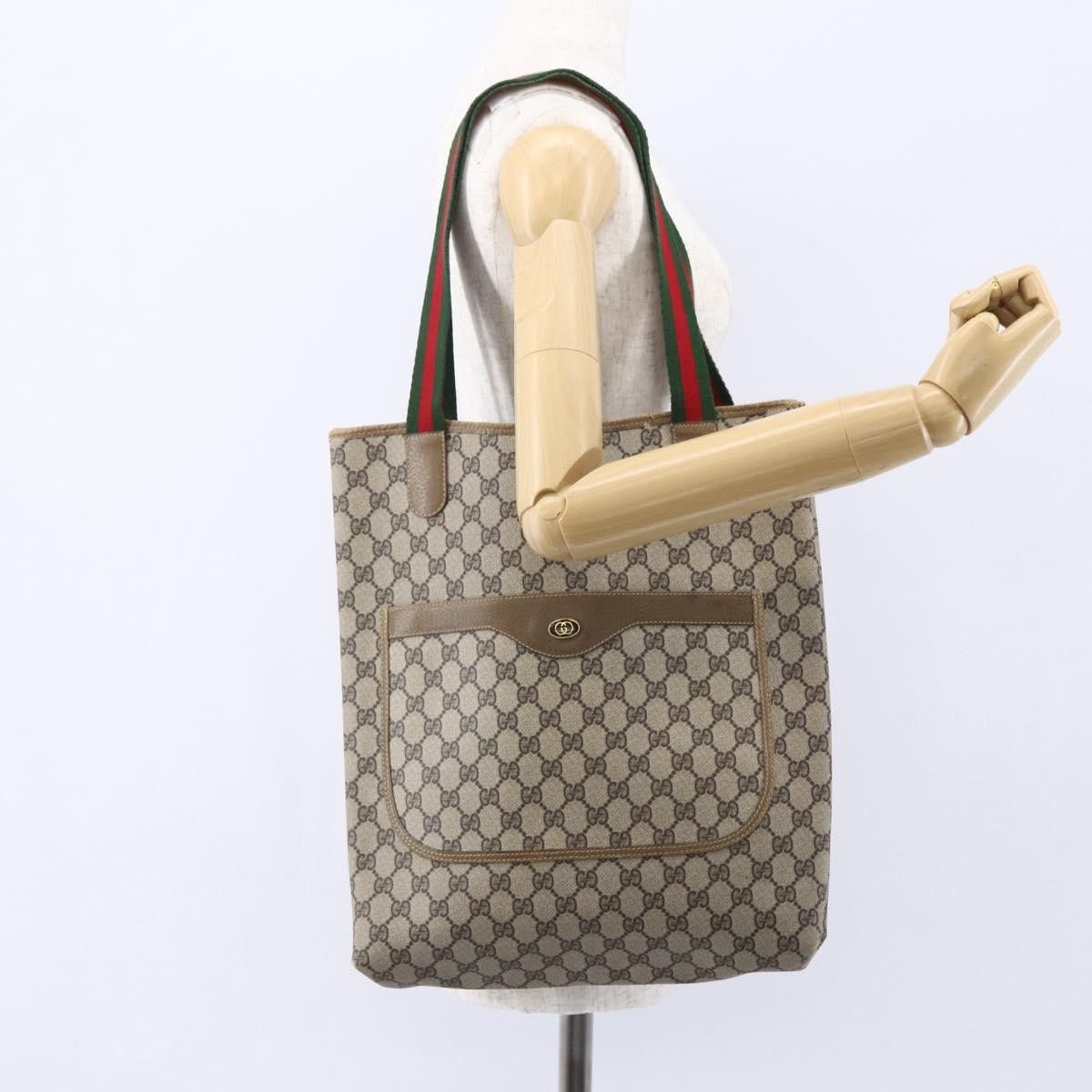 Gucci Gucci Sherry Line Tote Canvas Size ONE SIZE - 14 Thumbnail