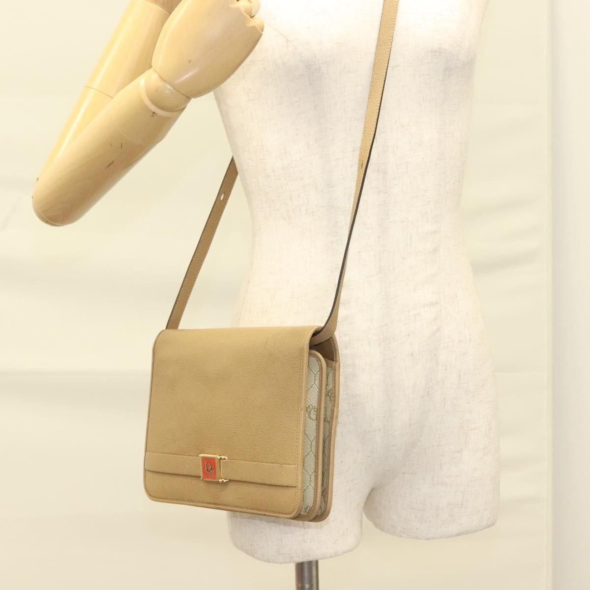 Dior Christian Dior Vintage Honeycomb Shoulder Bag Leather Size ONE SIZE - 12 Thumbnail