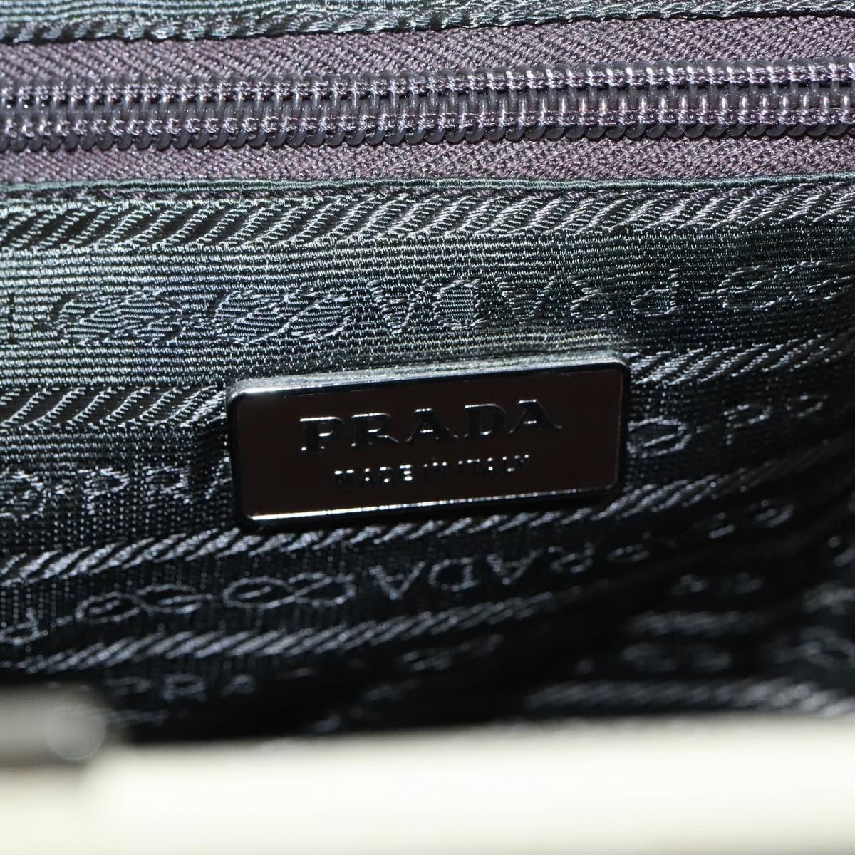 Prada Prada Vintage Handbag Canvas Size ONE SIZE - 6 Thumbnail