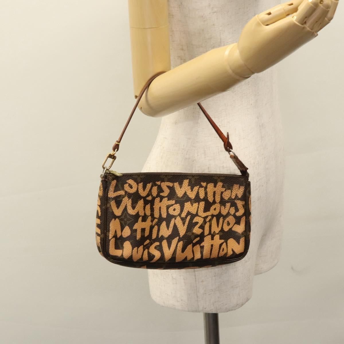 Louis Vuitton Louis Vuitton Pochette Accessoires Limited Edition Monogram Graffiti Size ONE SIZE - 14 Thumbnail