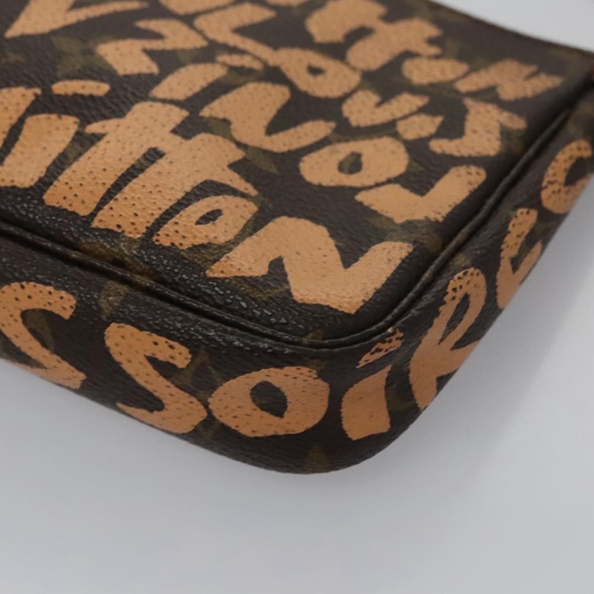 Louis Vuitton Louis Vuitton Pochette Accessoires Limited Edition Monogram Graffiti Size ONE SIZE - 9 Thumbnail