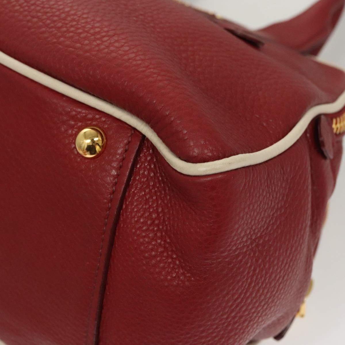 Miu Miu Miu Miu Front Pocket Convertible Satchel Leather Size ONE SIZE - 11 Thumbnail