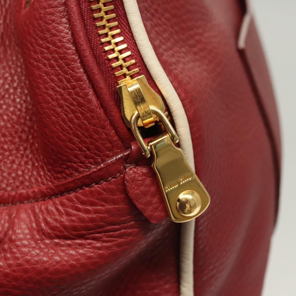 Miu Miu Miu Miu Front Pocket Convertible Satchel Leather Size ONE SIZE - 13 Thumbnail