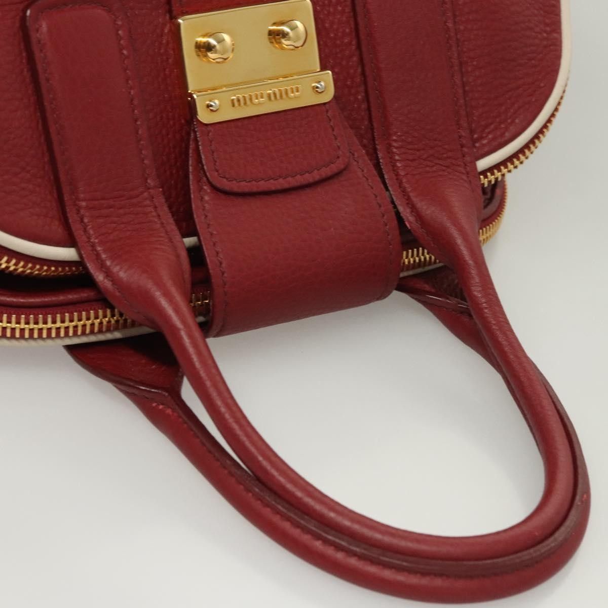 Miu Miu Miu Miu Front Pocket Convertible Satchel Leather Size ONE SIZE - 7 Thumbnail