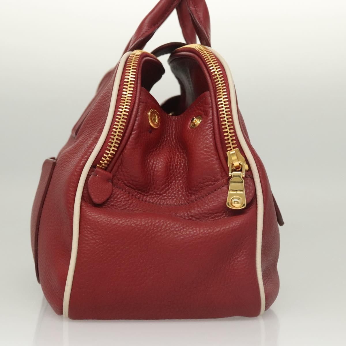 Miu Miu Miu Miu Front Pocket Convertible Satchel Leather Size ONE SIZE - 3 Thumbnail
