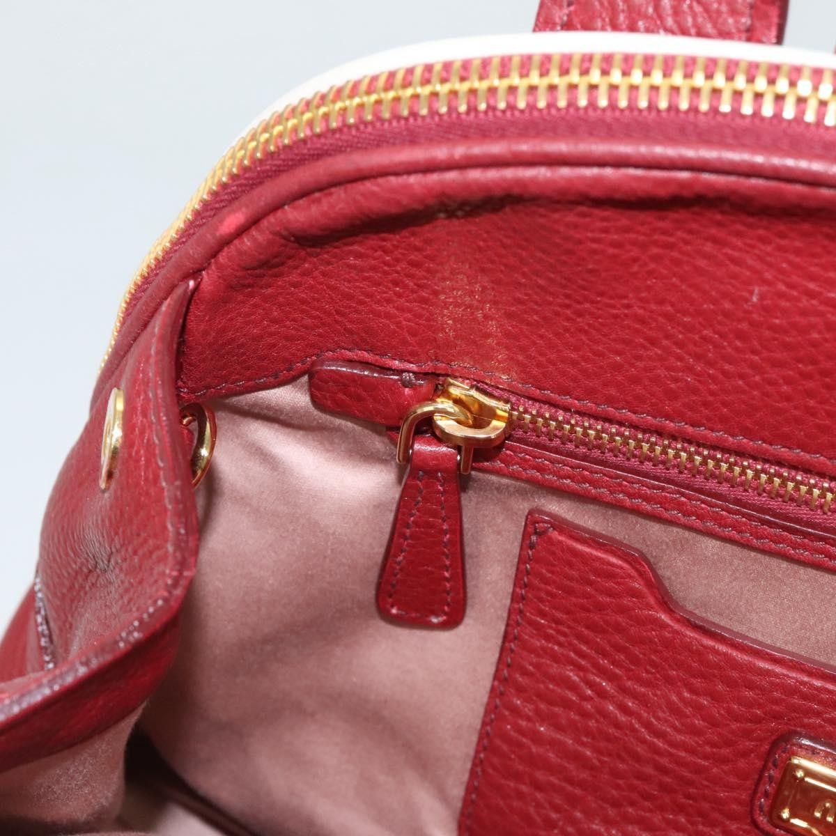 Miu Miu Miu Miu Front Pocket Convertible Satchel Leather Size ONE SIZE - 22 Thumbnail
