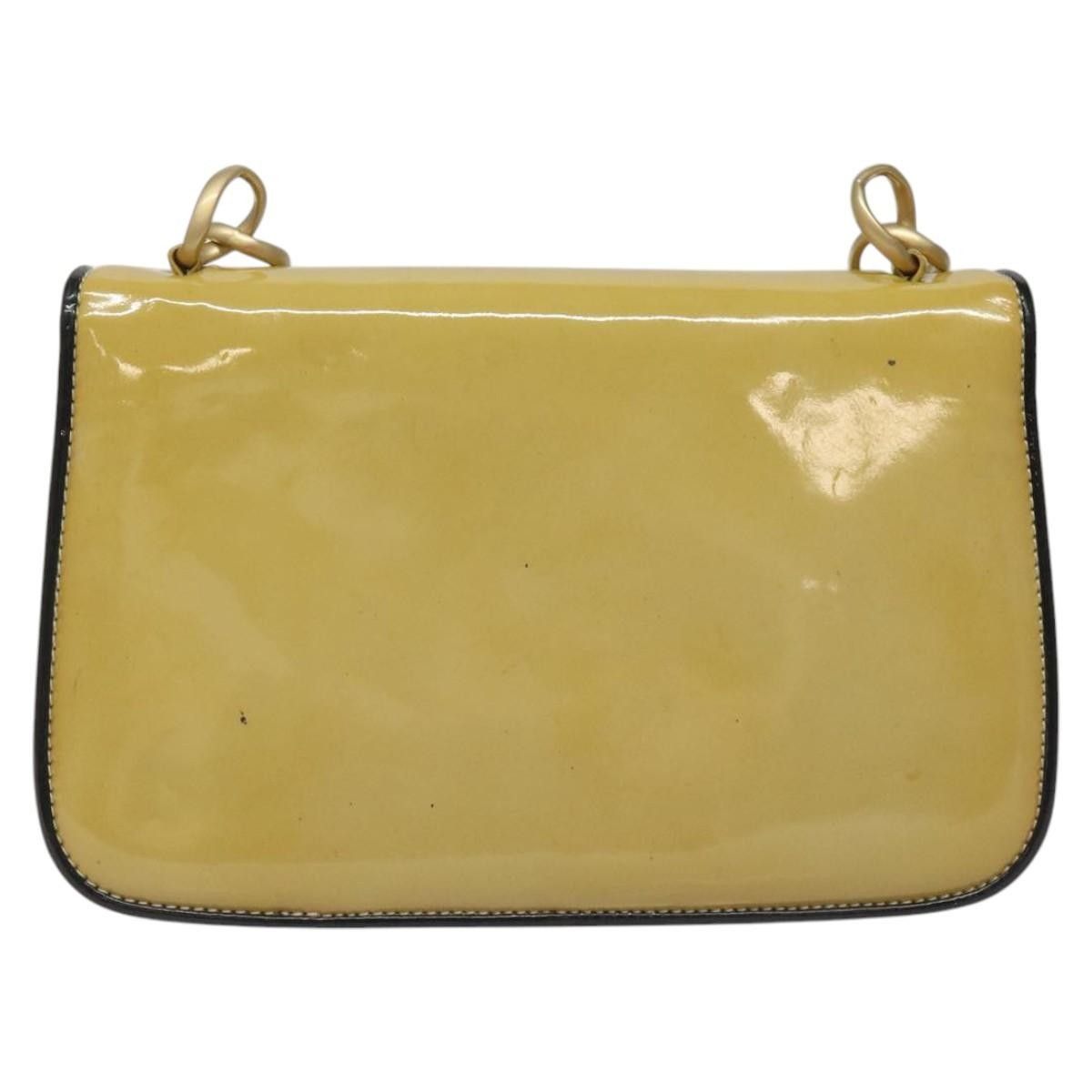 Chanel Chanel Vintage Chain Shoulder Bag Patent leather Size ONE SIZE - 2 Thumbnail