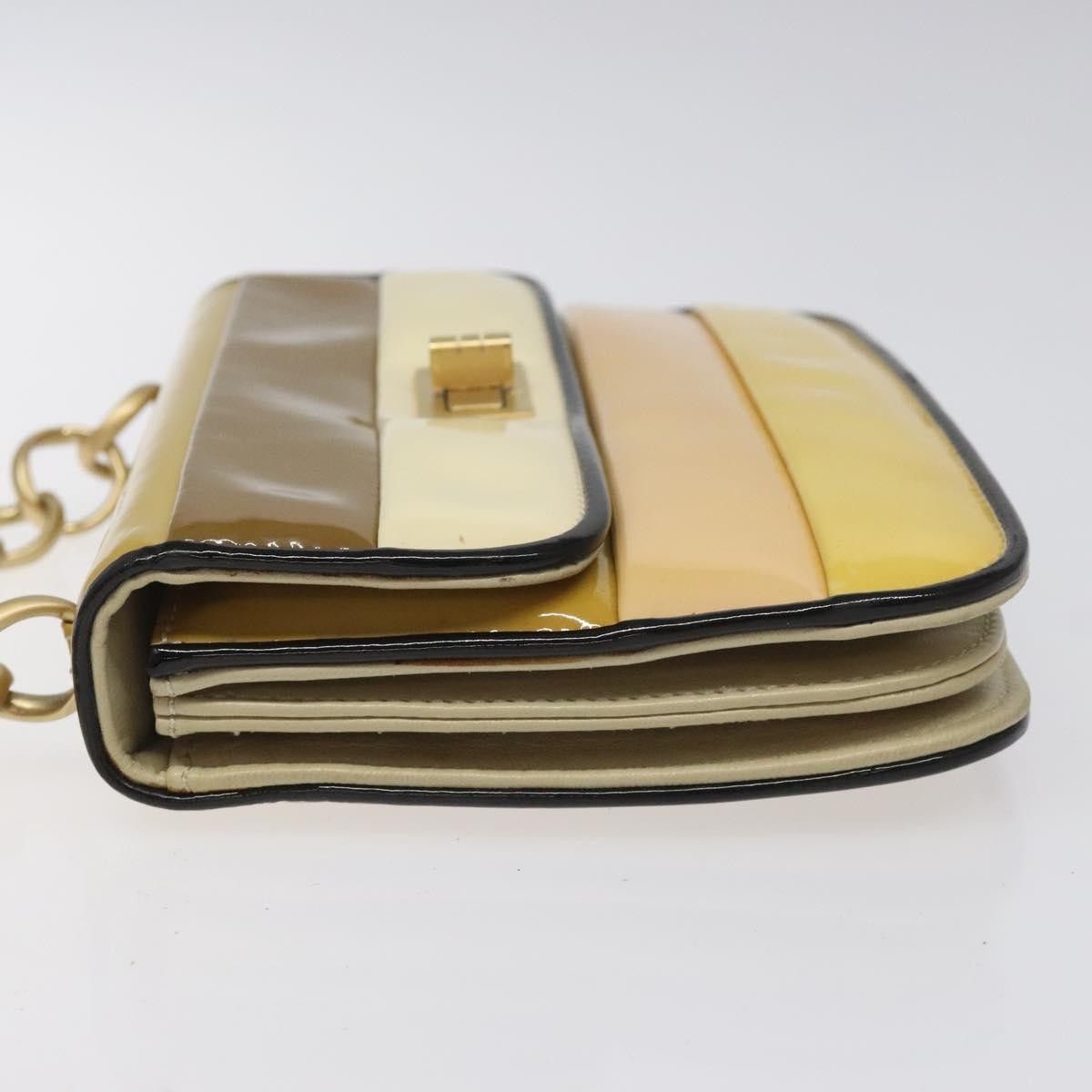 Chanel Chanel Vintage Chain Shoulder Bag Patent leather Size ONE SIZE - 4 Thumbnail