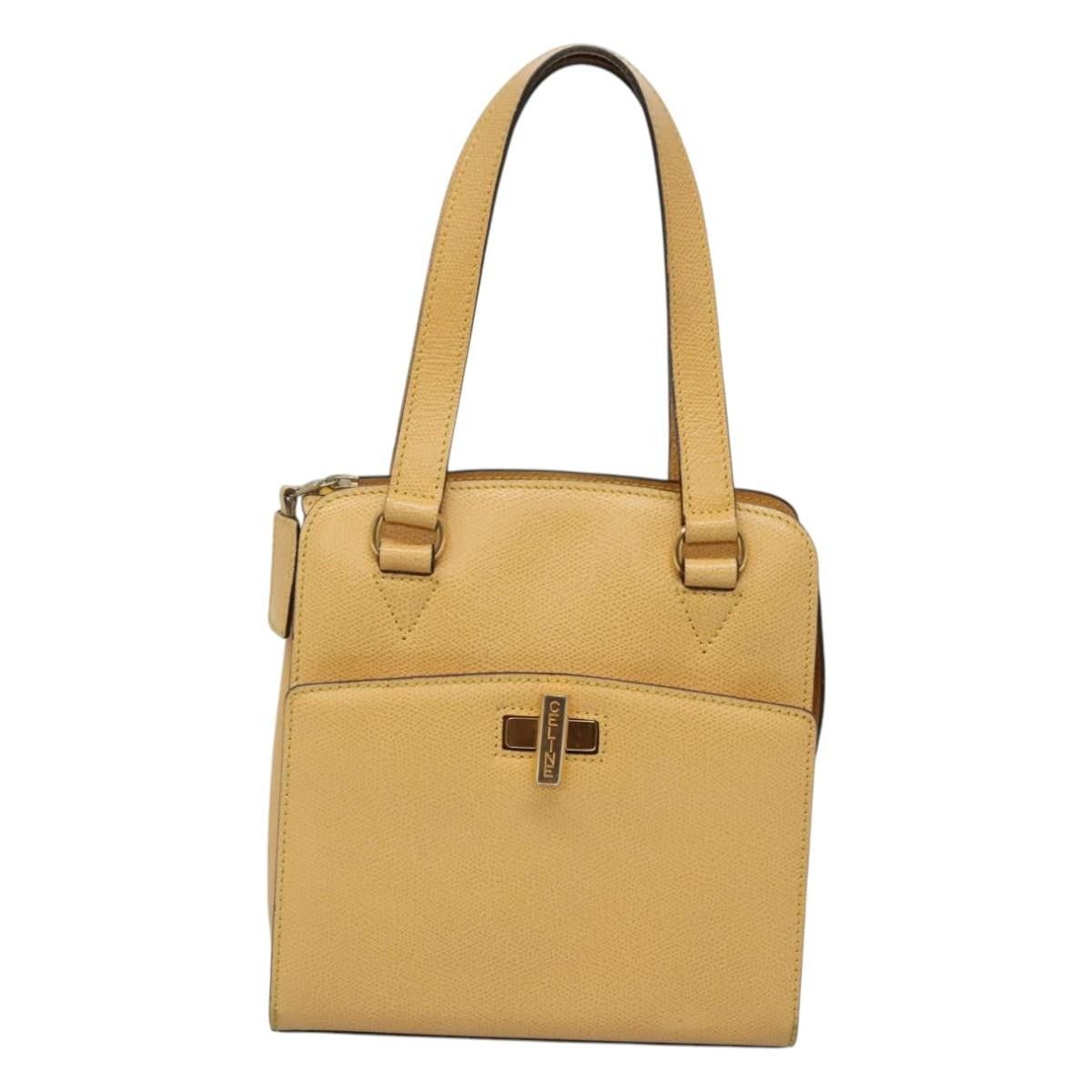 Celine Celine Vintage turn lock shoulder bag Leather Size ONE SIZE - 23 Thumbnail