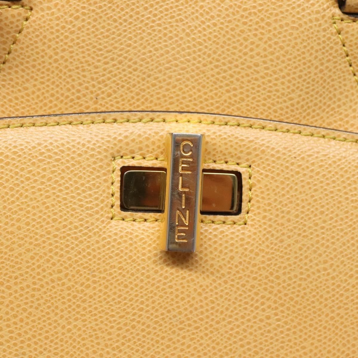 Celine Celine Vintage turn lock shoulder bag Leather Size ONE SIZE - 14 Thumbnail