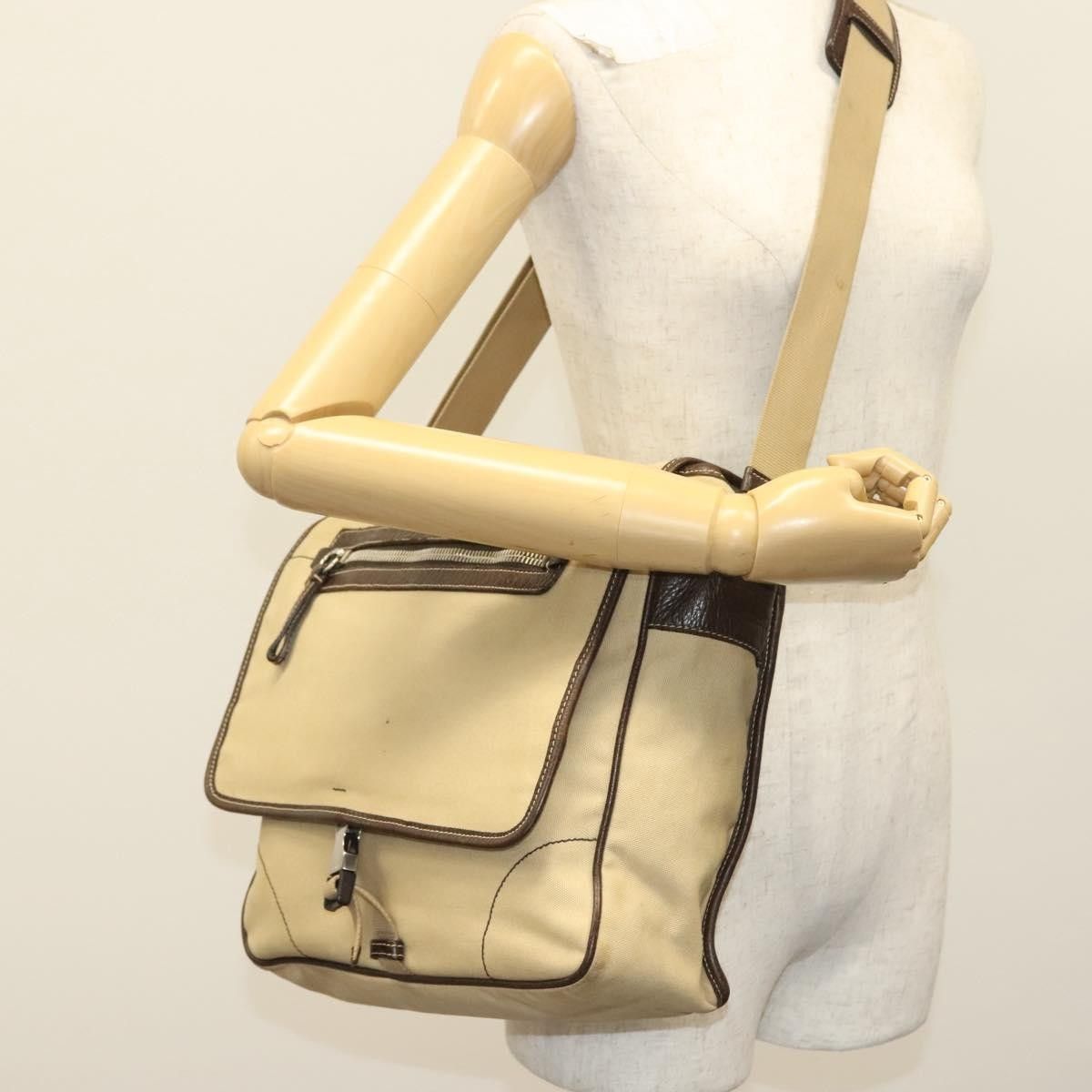 Prada Prada Vintage Shoulder Bag Canvas Size ONE SIZE - 14 Thumbnail