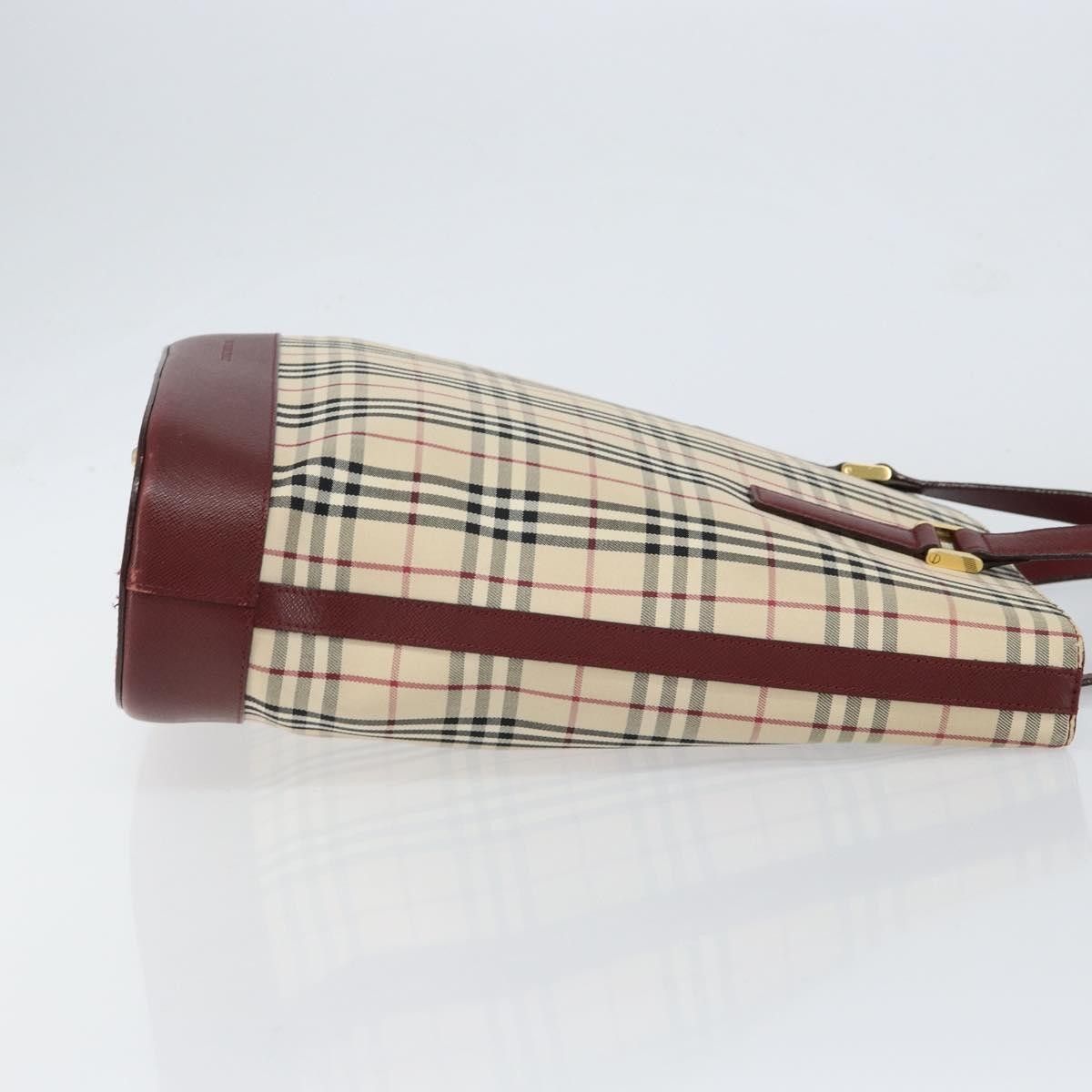 Burberry Burberry Nova Check Tote Canvas and Leather Size ONE SIZE - 3 Thumbnail