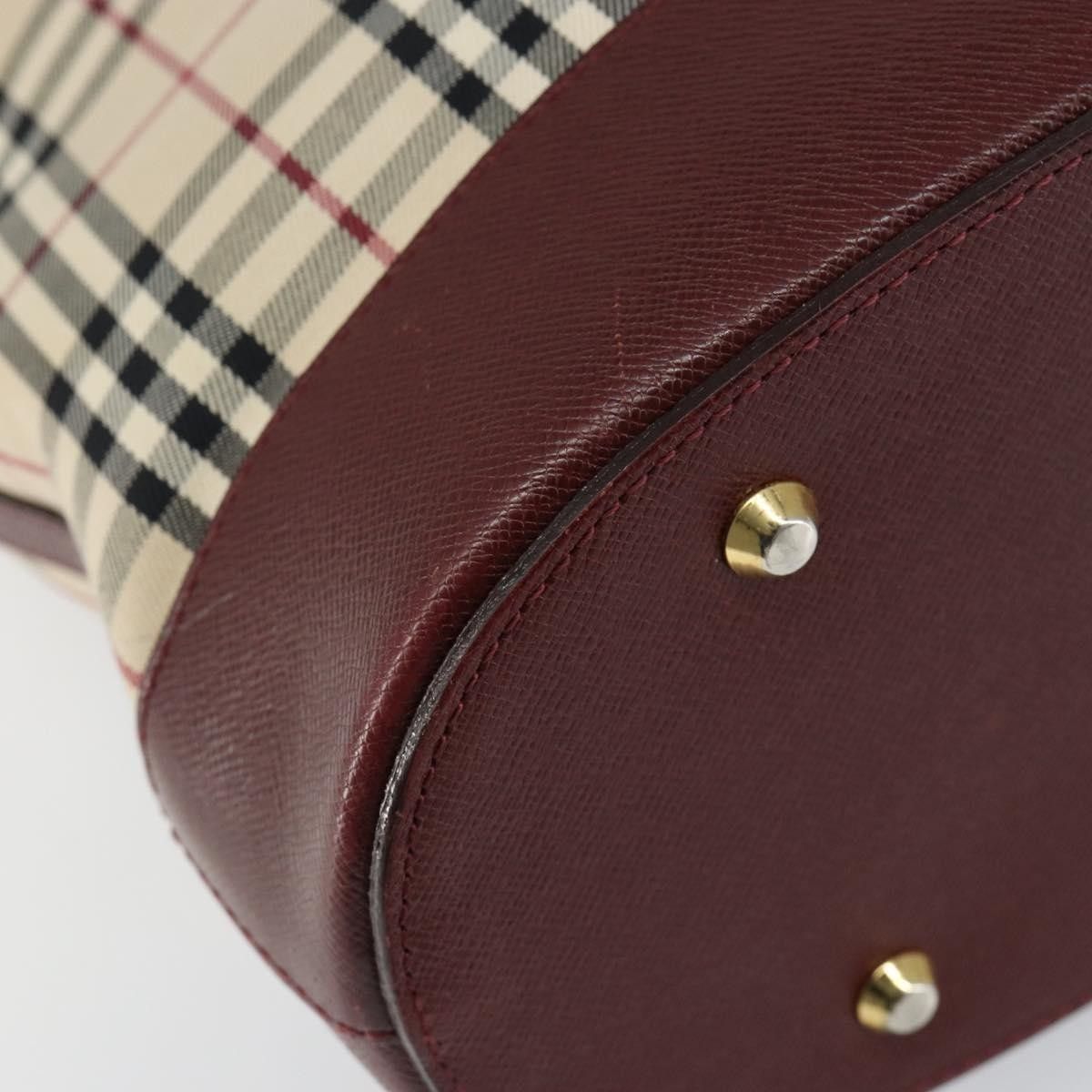 Burberry Burberry Nova Check Tote Canvas and Leather Size ONE SIZE - 8 Thumbnail