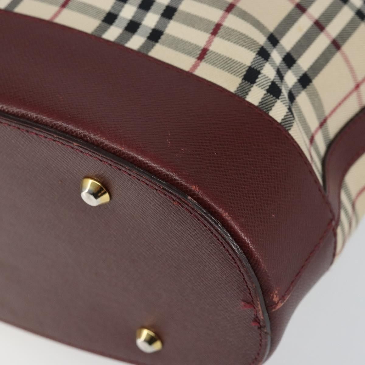 Burberry Burberry Nova Check Tote Canvas and Leather Size ONE SIZE - 11 Thumbnail
