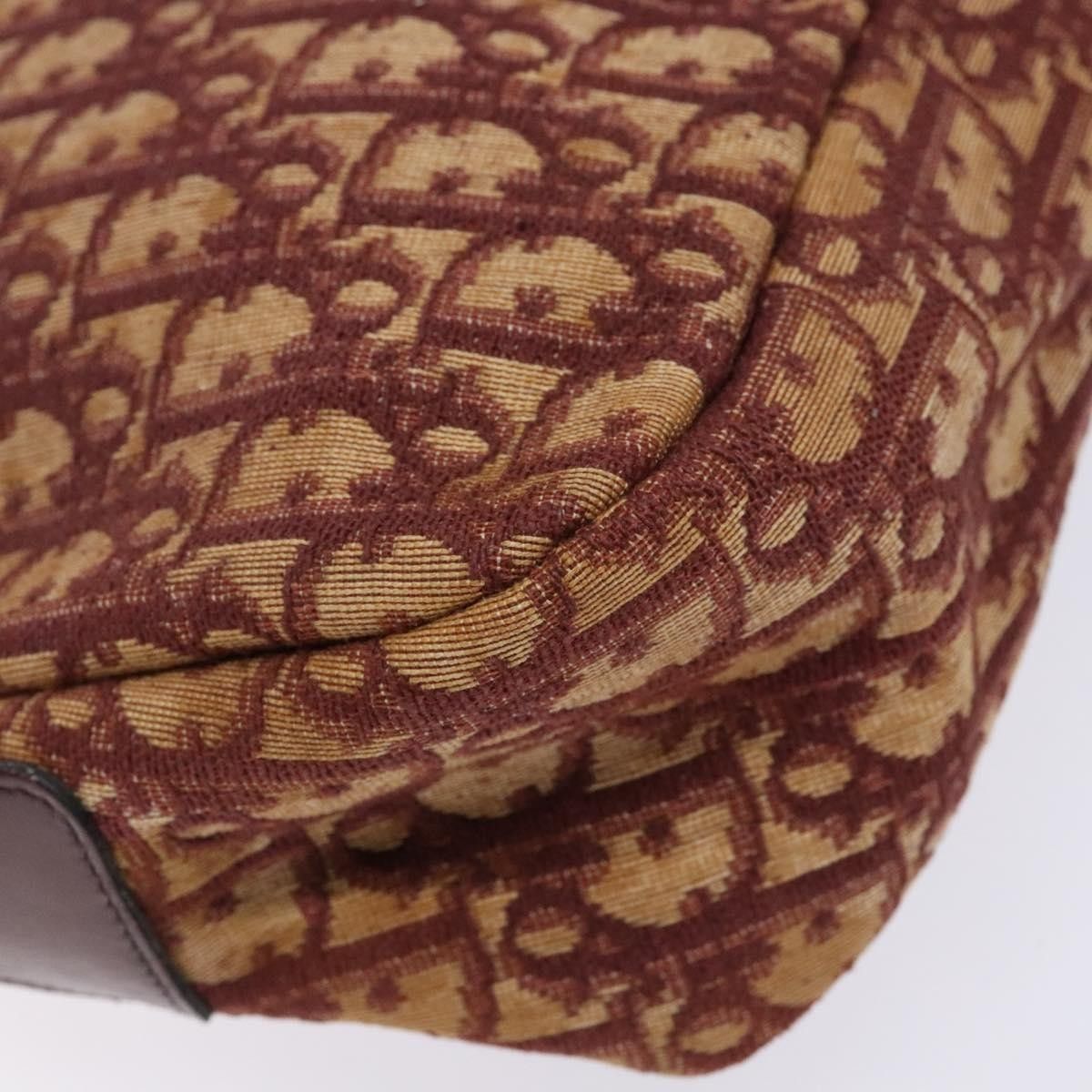 Dior Christian Dior Vintage Trotter Handbag Canvas Size ONE SIZE - 11 Thumbnail