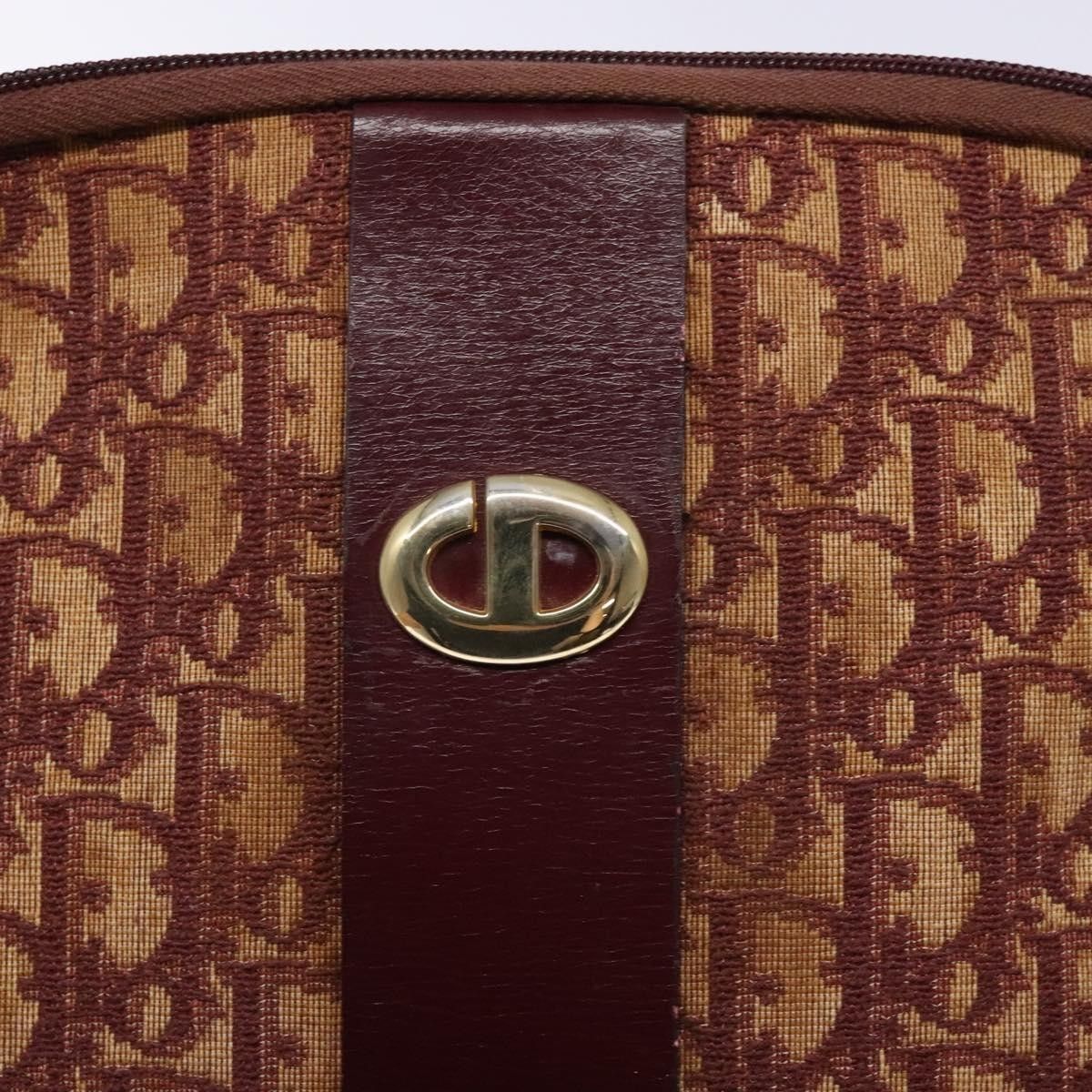 Dior Christian Dior Vintage Trotter Handbag Canvas Size ONE SIZE - 12 Thumbnail