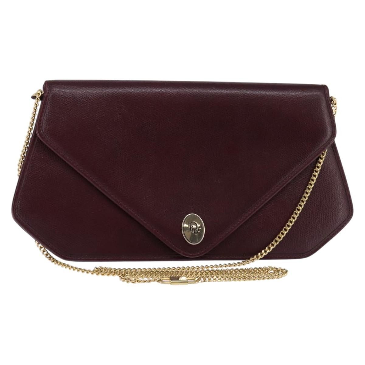 Dior Christian Dior Flap chain Shoulder bag Leather Size ONE SIZE - 17 Thumbnail