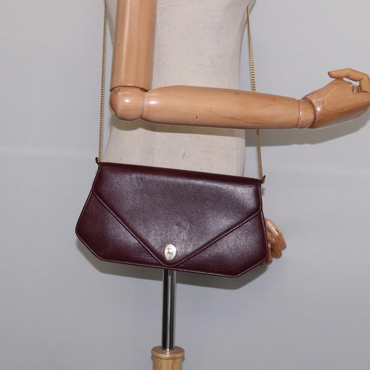Dior Christian Dior Flap chain Shoulder bag Leather Size ONE SIZE - 13 Thumbnail