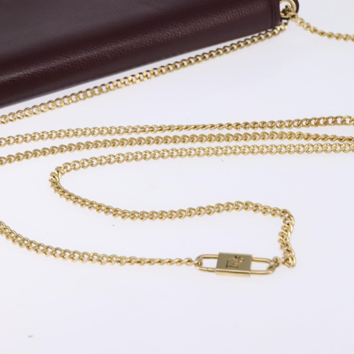 Dior Christian Dior Flap chain Shoulder bag Leather Size ONE SIZE - 7 Thumbnail