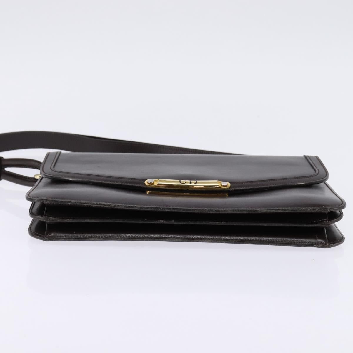 Dior Christian Dior Flap Shoulder Bag Leather Size ONE SIZE - 16 Thumbnail