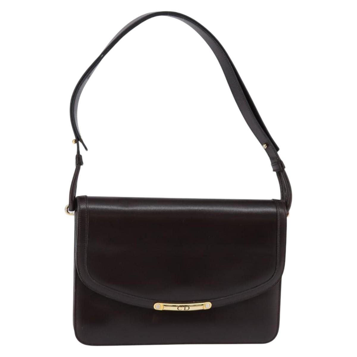 Dior Christian Dior Flap Shoulder Bag Leather Size ONE SIZE - 17 Thumbnail