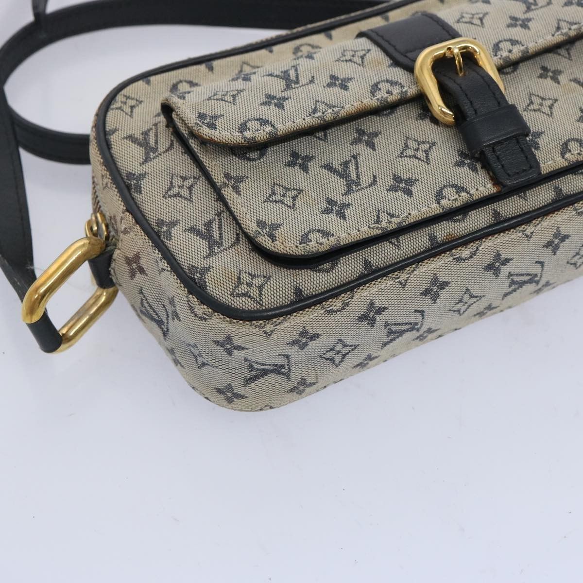 Louis Vuitton Louis Vuitton Juliette Crossbody Bag Mini Lin Size ONE SIZE - 12 Thumbnail