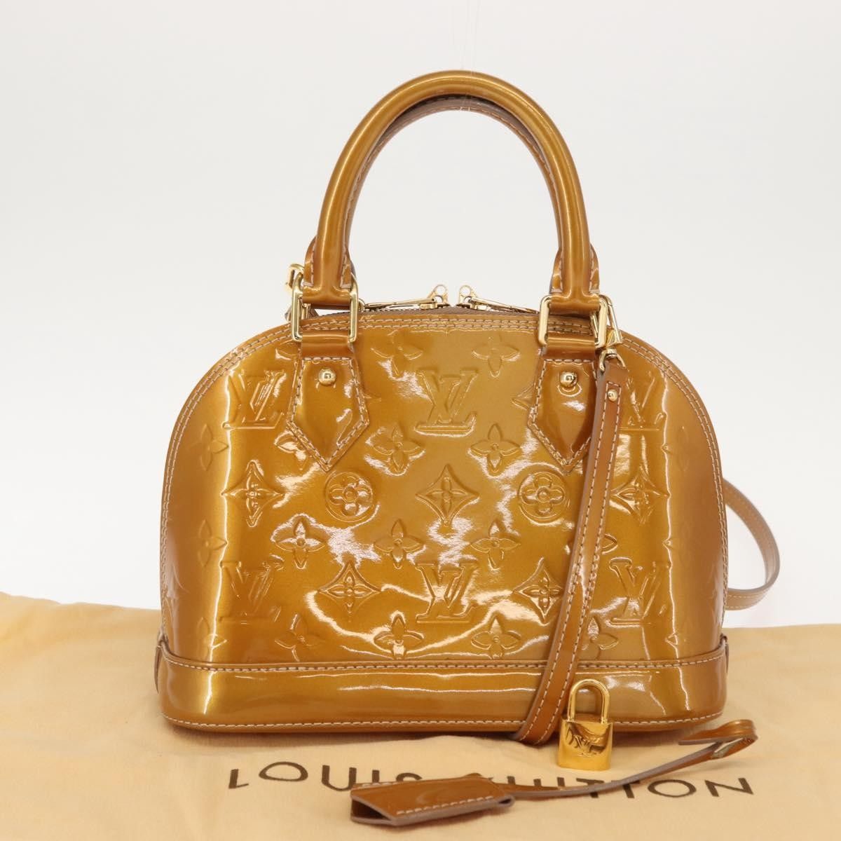 Louis Vuitton Louis Vuitton Alma Handbag Monogram Vernis Size ONE SIZE - 14 Thumbnail