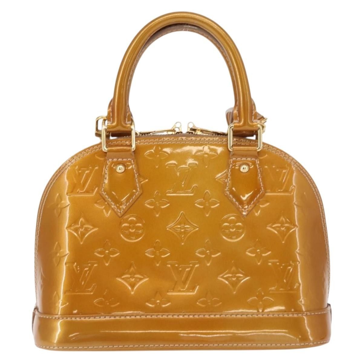 Louis Vuitton Louis Vuitton Alma Handbag Monogram Vernis Size ONE SIZE - 18 Thumbnail