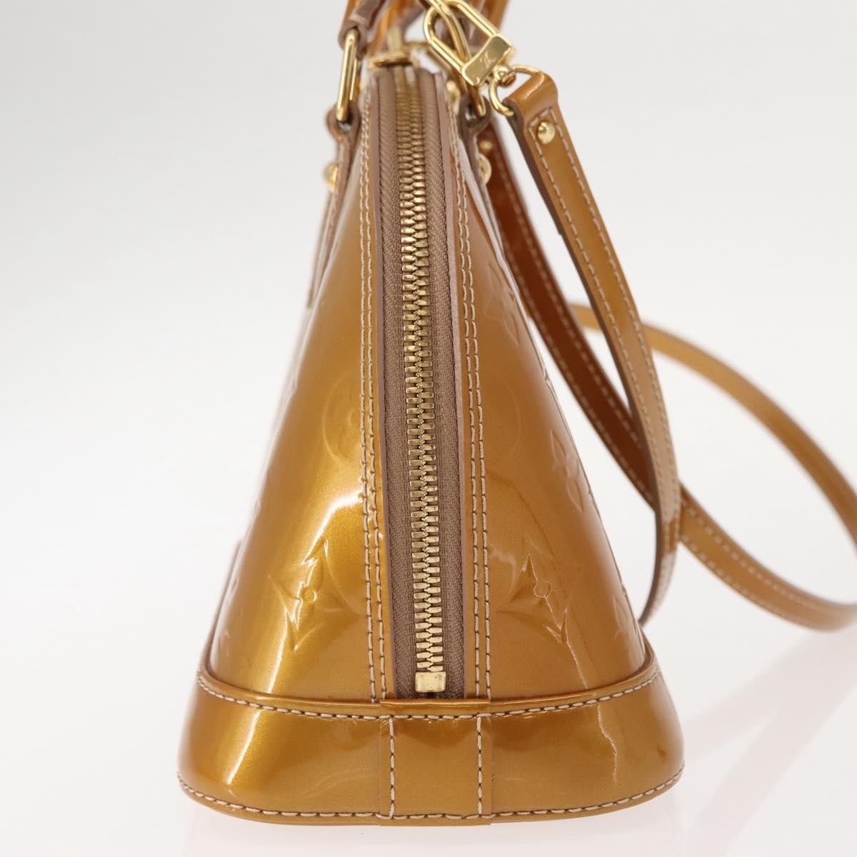 Louis Vuitton Louis Vuitton Alma Handbag Monogram Vernis Size ONE SIZE - 4 Thumbnail