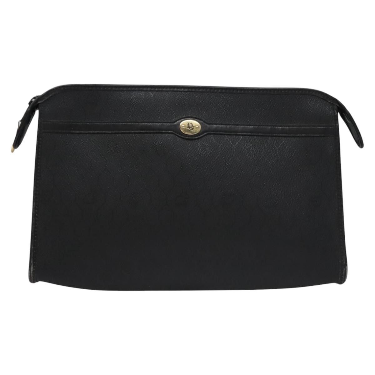 Dior Christian Dior Vintage Honeycomb Zip Pouch Coated Canvas Size ONE SIZE - 16 Thumbnail