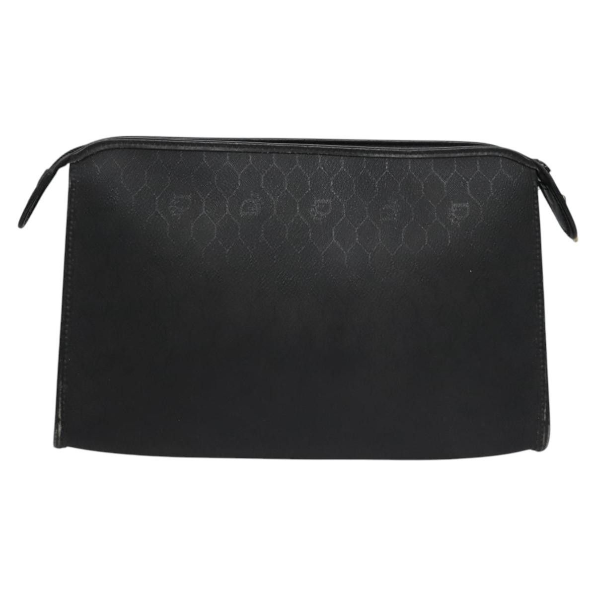 Dior Christian Dior Vintage Honeycomb Zip Pouch Coated Canvas Size ONE SIZE - 2 Thumbnail