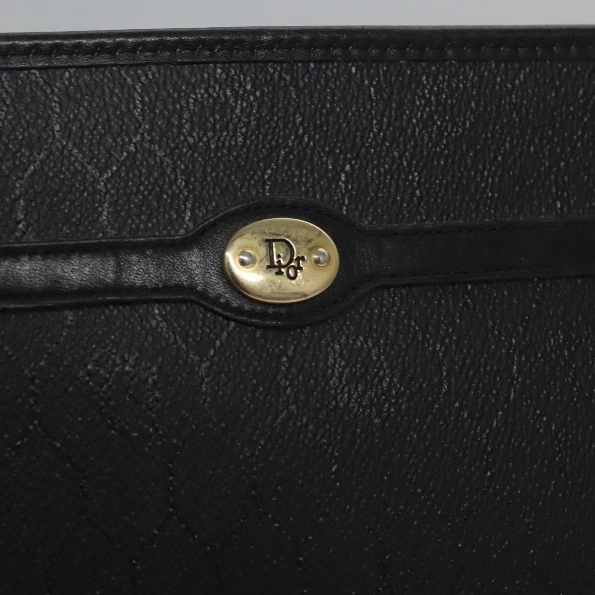 Dior Christian Dior Vintage Honeycomb Zip Pouch Coated Canvas Size ONE SIZE - 14 Thumbnail