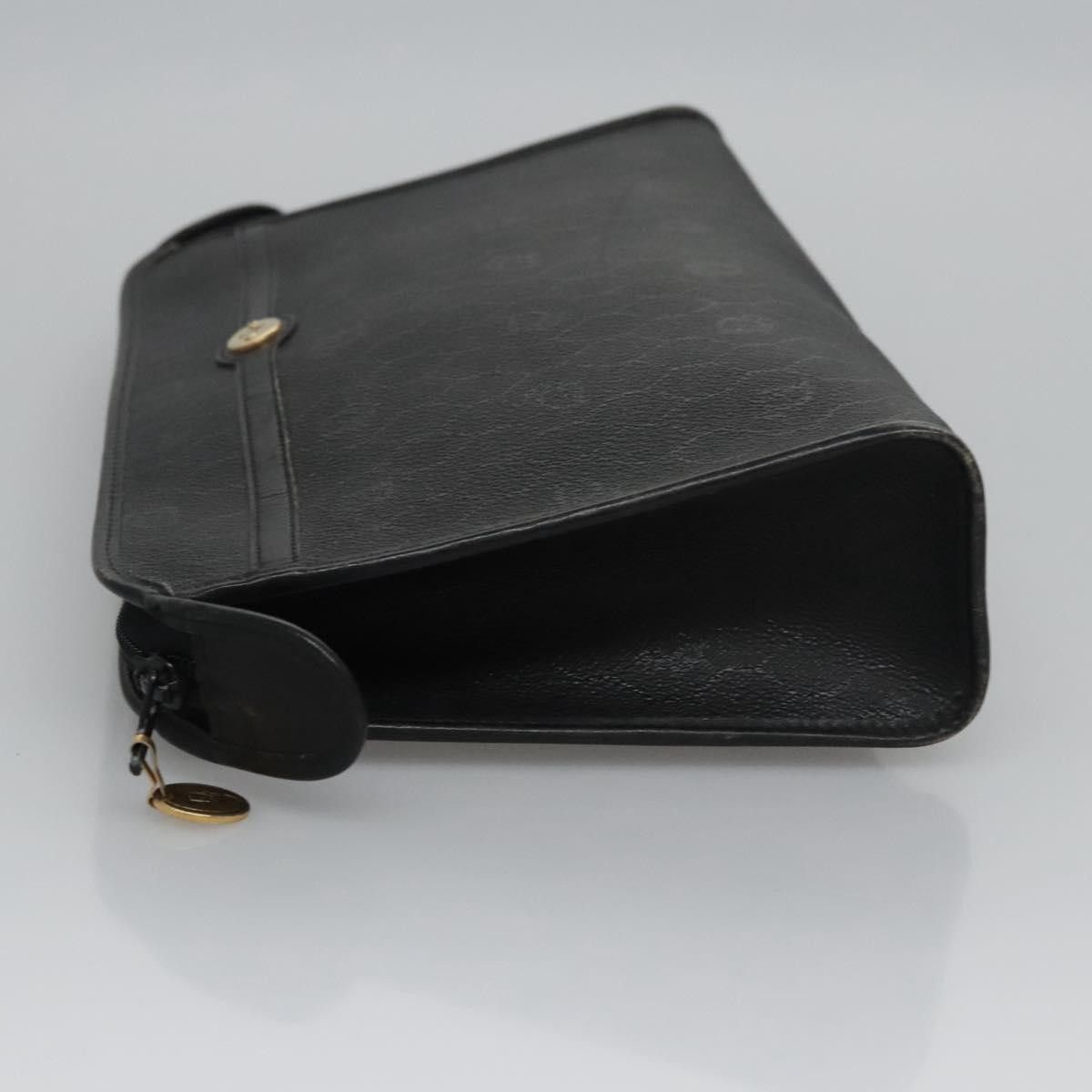 Dior Christian Dior Vintage Honeycomb Zip Pouch Coated Canvas Size ONE SIZE - 4 Thumbnail