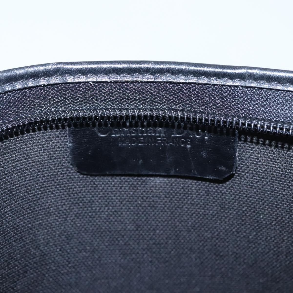 Dior Christian Dior Vintage Honeycomb Zip Pouch Coated Canvas Size ONE SIZE - 6 Thumbnail