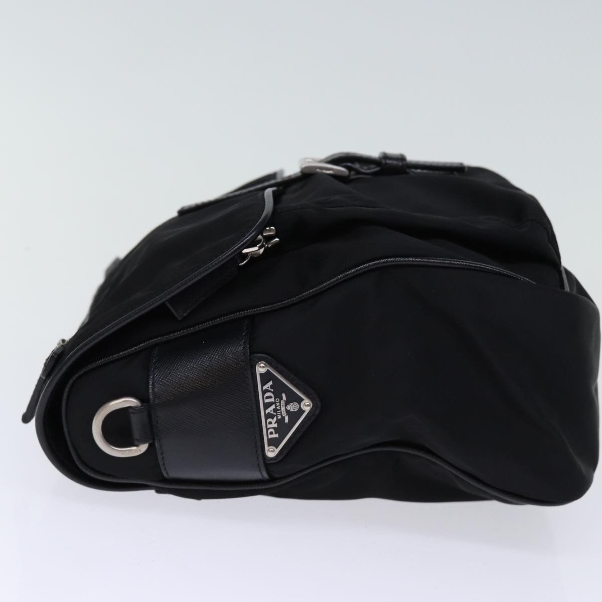Prada Prada Buckle Messenger Bag Tessuto Size ONE SIZE - 4 Thumbnail