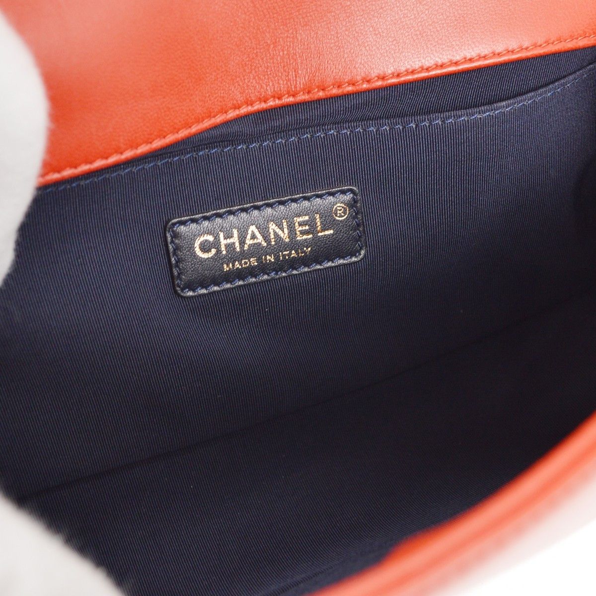 Chanel Chanel Boy Flap Bag Cube Embossed Lambskin Size ONE SIZE - 4 Thumbnail