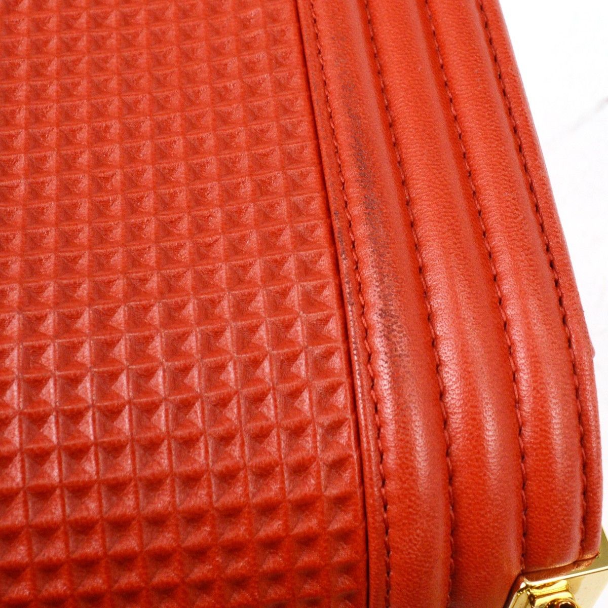 Chanel Chanel Boy Flap Bag Cube Embossed Lambskin Size ONE SIZE - 9 Thumbnail