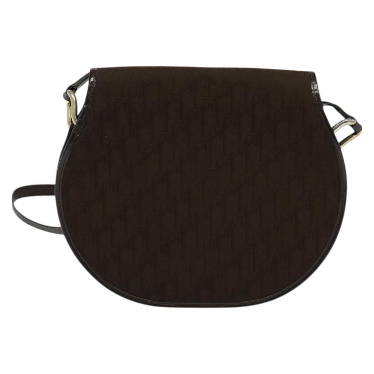 Dior Christian Dior Vintage Trotter Flap Shoulder Bag Canvas Size ONE SIZE - 2 Thumbnail