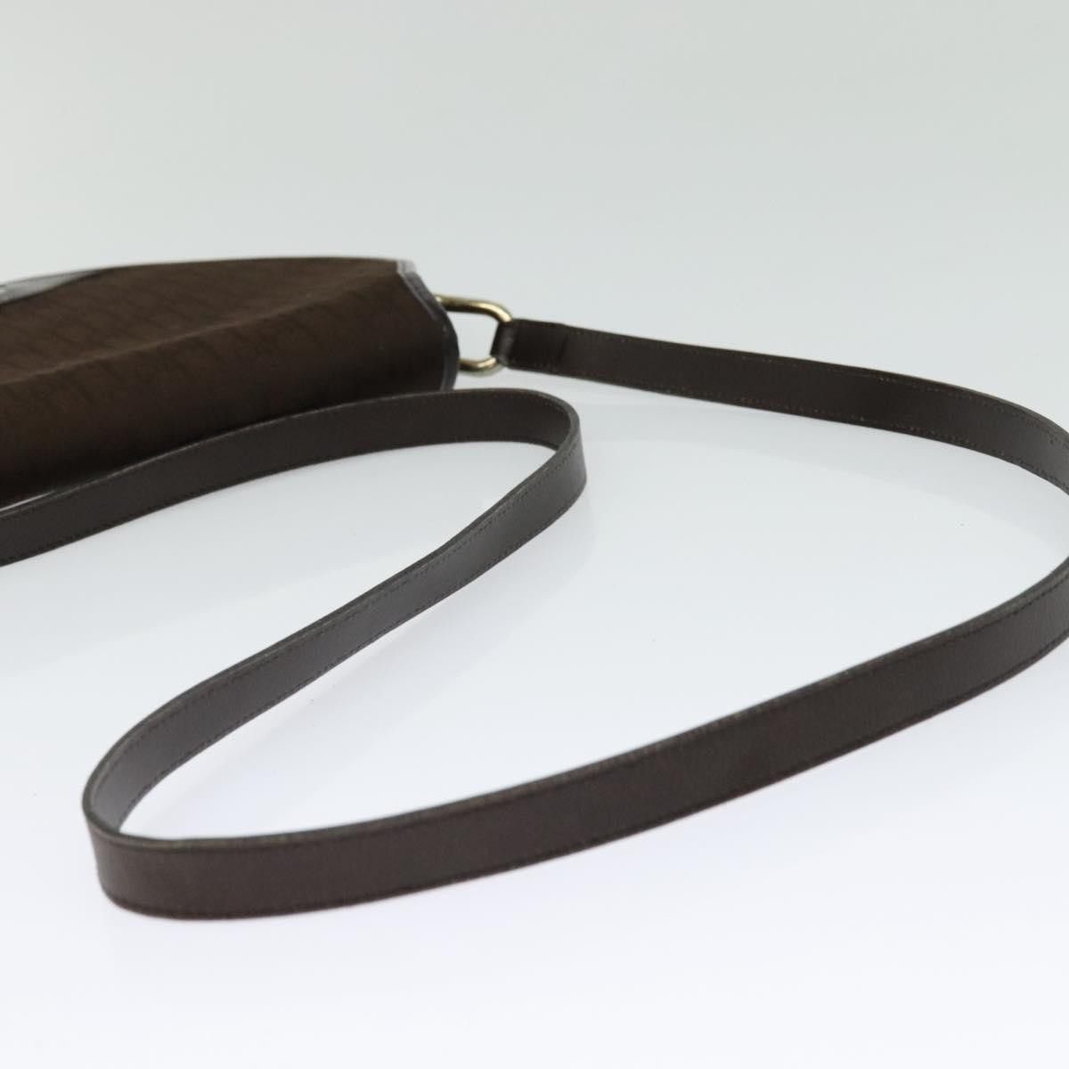Dior Christian Dior Vintage Trotter Flap Shoulder Bag Canvas Size ONE SIZE - 7 Thumbnail