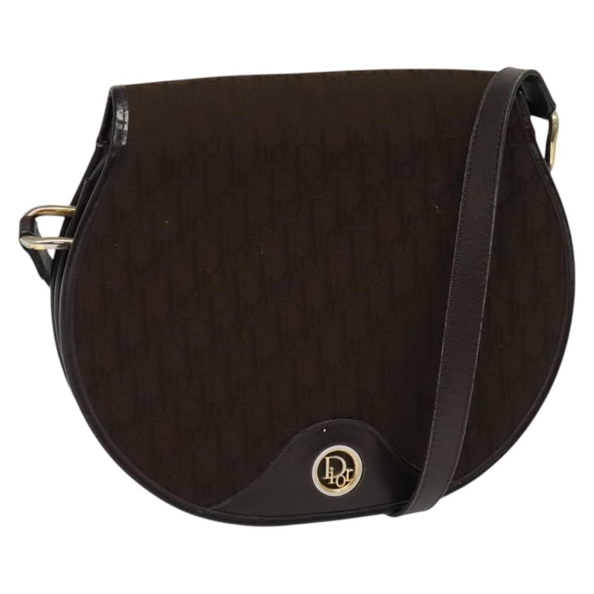 Dior Christian Dior Vintage Trotter Flap Shoulder Bag Canvas Size ONE SIZE - 17 Thumbnail