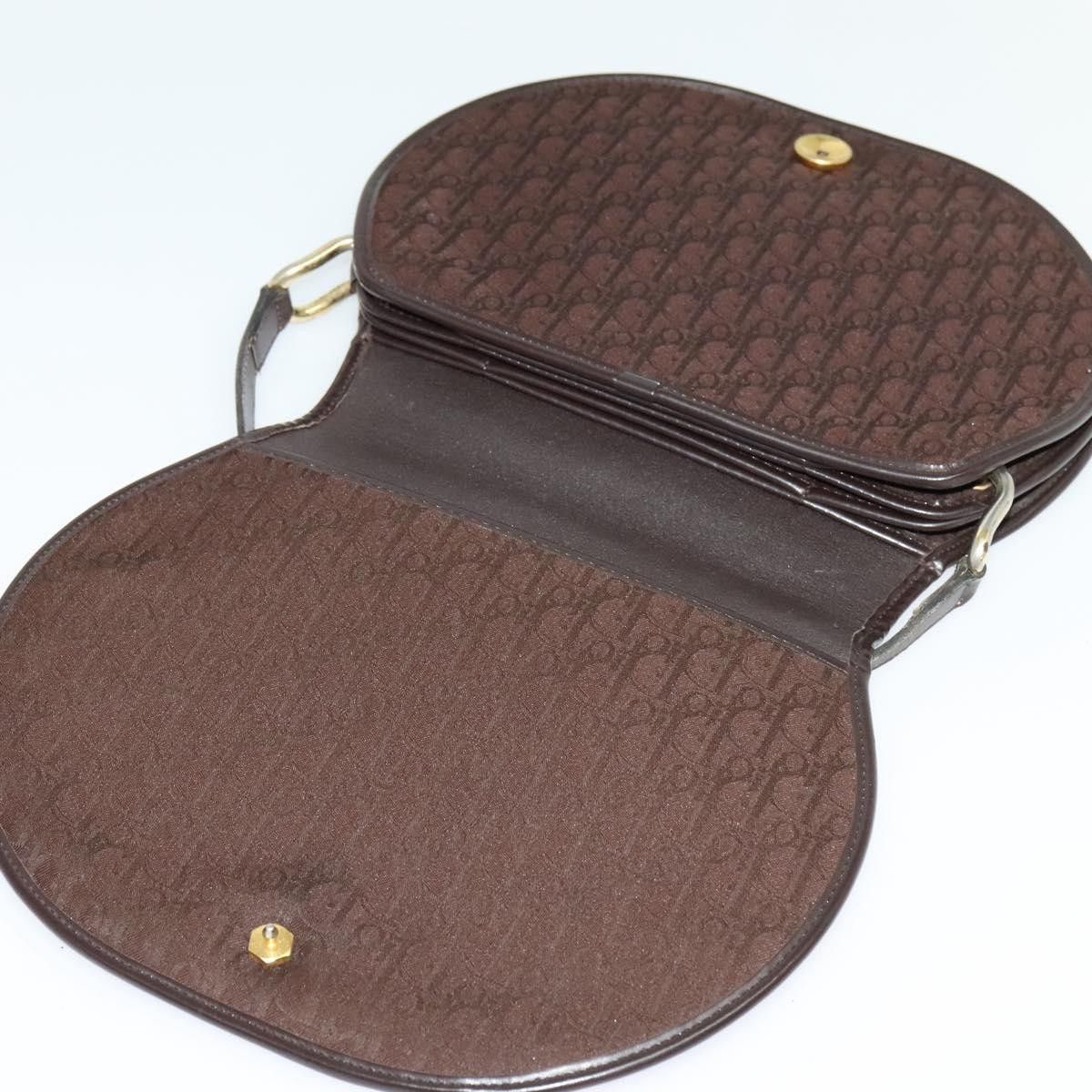 Dior Christian Dior Vintage Trotter Flap Shoulder Bag Canvas Size ONE SIZE - 18 Thumbnail