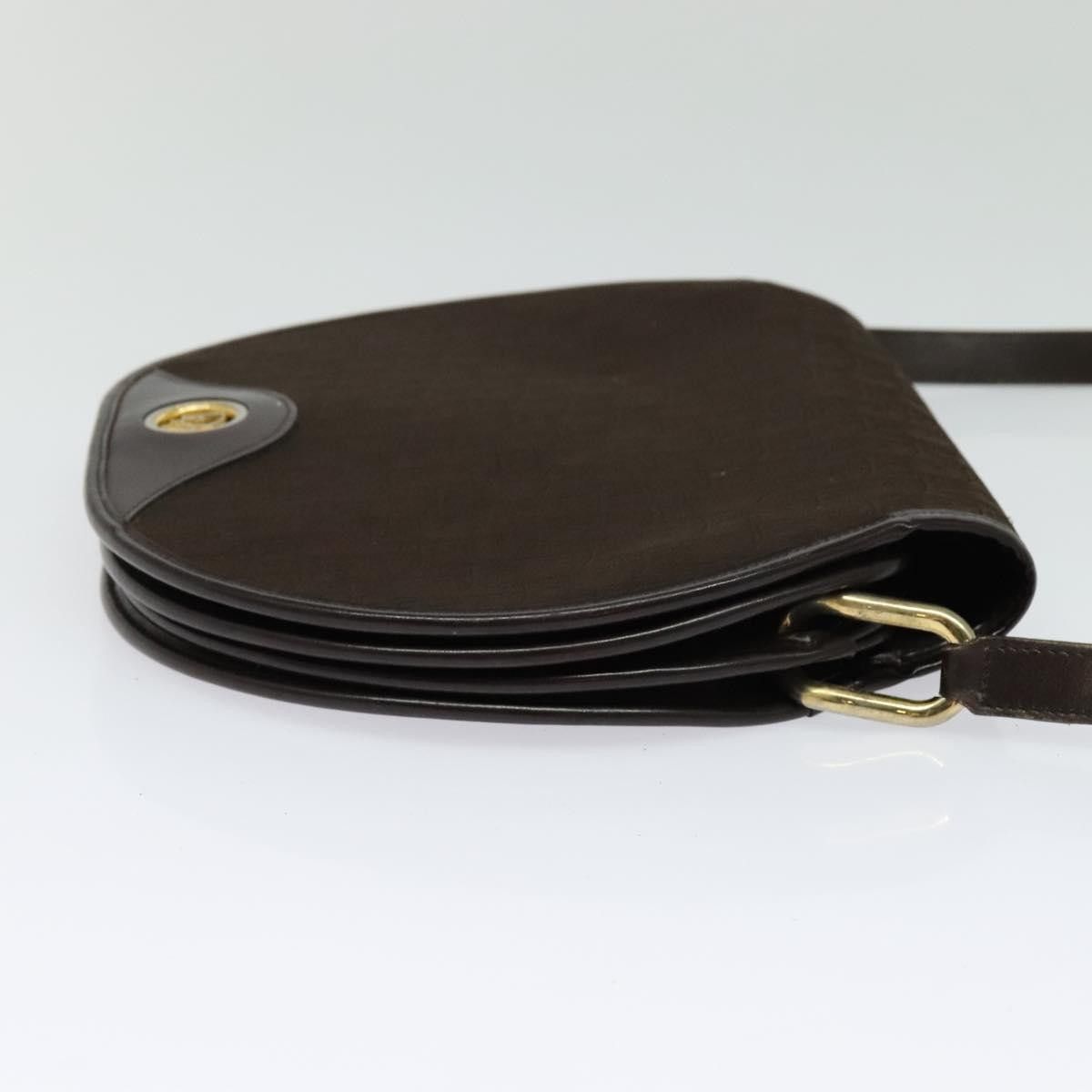 Dior Christian Dior Vintage Trotter Flap Shoulder Bag Canvas Size ONE SIZE - 4 Thumbnail