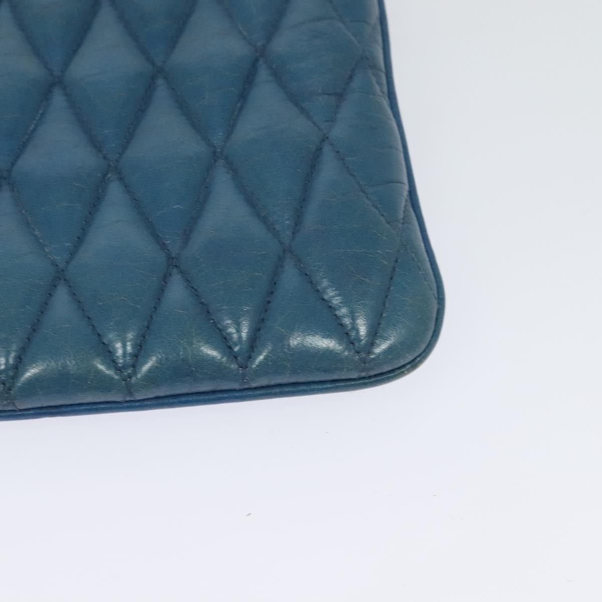 Miu Miu Miu Miu Zip Wristlet Pouch Matelasse Leather Size ONE SIZE - 12 Thumbnail