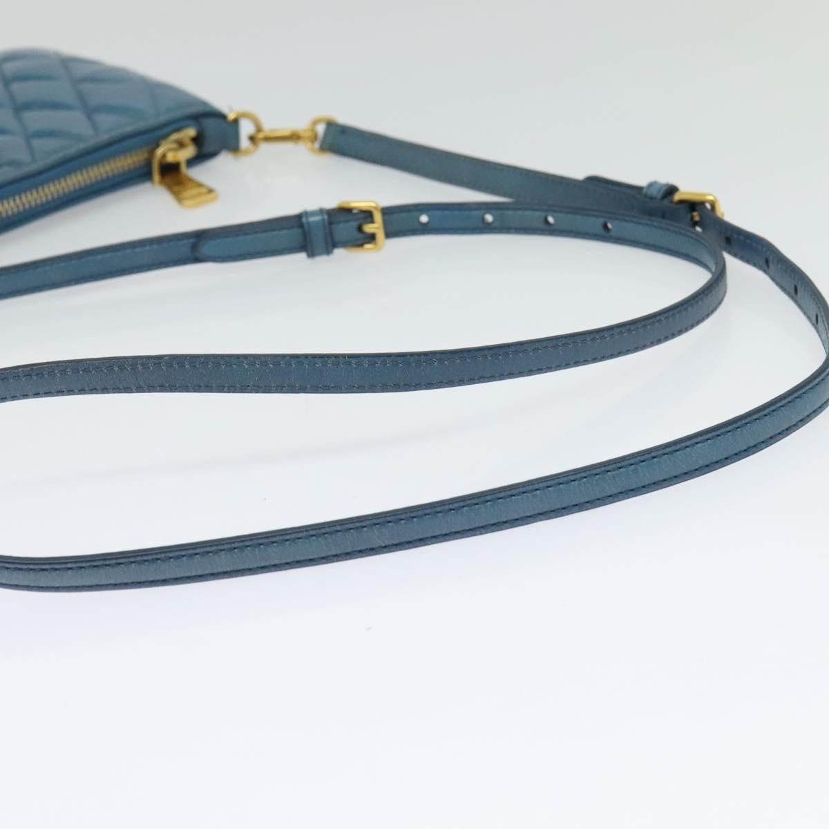 Miu Miu Miu Miu Zip Wristlet Pouch Matelasse Leather Size ONE SIZE - 8 Thumbnail