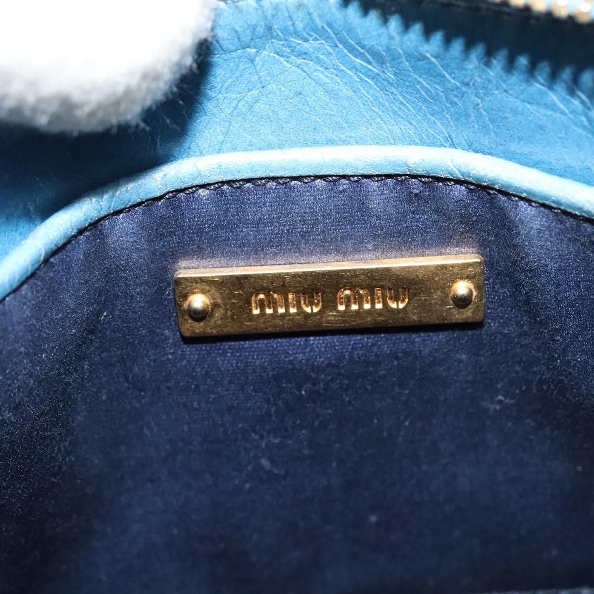 Miu Miu Miu Miu Zip Wristlet Pouch Matelasse Leather Size ONE SIZE - 6 Thumbnail